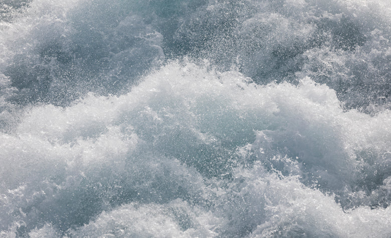 Waves of the Aegean sea