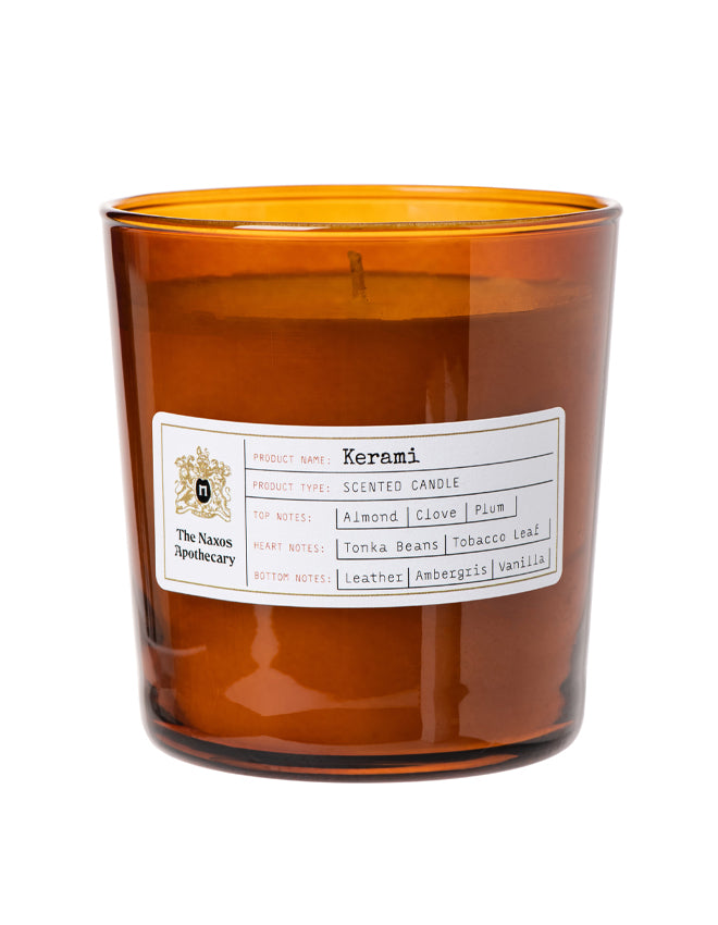 Kerami Scented Candle by The Naxos Apothecary 